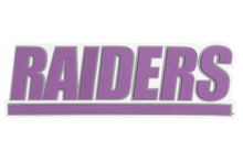 Load image into Gallery viewer, Mount Union Raiders 3D Logo Fan Foam Wall Sign

