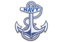 Load image into Gallery viewer, USNA Midshipmen 3D Logo Fan Foam Wall Sign