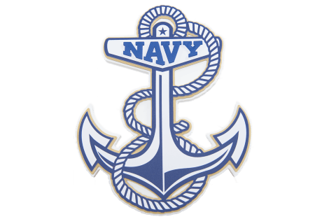 USNA Midshipmen 3D Logo Fan Foam Wall Sign