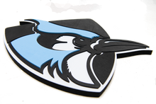 Load image into Gallery viewer, Johns Hopkins Blue Jays 3D Logo Fan Foam Wall Sign profile