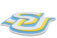 Load image into Gallery viewer, Southern University 3D Logo Fan Foam Wall Sign profile
