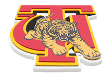 Load image into Gallery viewer, Tuskegee Golden Tigers 3D Logo Fan Foam Wall Sign profile