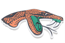 Load image into Gallery viewer, Florida A&M Rattlers 3D Logo Fan Foam Wall Sign profile