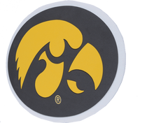 Load image into Gallery viewer, University of Iowa Hawkeyes 3D Logo Fan Foam Wall Sign profile