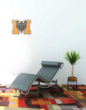 Load image into Gallery viewer, Mercer University Bears 3D Logo Fan Foam Wall Sign on the wall