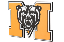 Load image into Gallery viewer, Mercer University Bears 3D Logo Fan Foam Wall Sign profile
