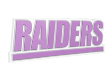 Load image into Gallery viewer, Mount Union Raiders 3D Logo Fan Foam Wall Sign profile
