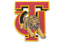 Load image into Gallery viewer, Tuskegee Golden Tigers 3D Logo Fan Foam Wall Sign
