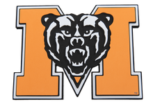 Load image into Gallery viewer, Mercer University Bears 3D Logo Fan Foam Wall Sign
