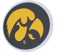 Load image into Gallery viewer, University of Iowa Hawkeyes 3D Logo Fan Foam Wall Sign profile
