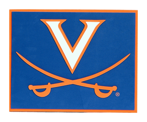 University of Virginia Cavaliers 3D Logo Fan Foam Wall Sign